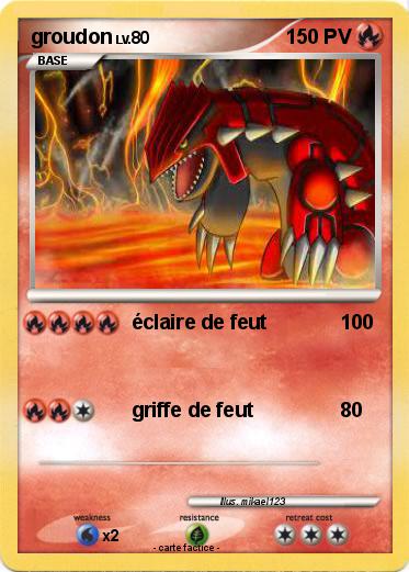 Pokemon groudon