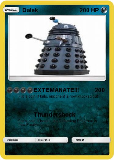 Pokemon Dalek