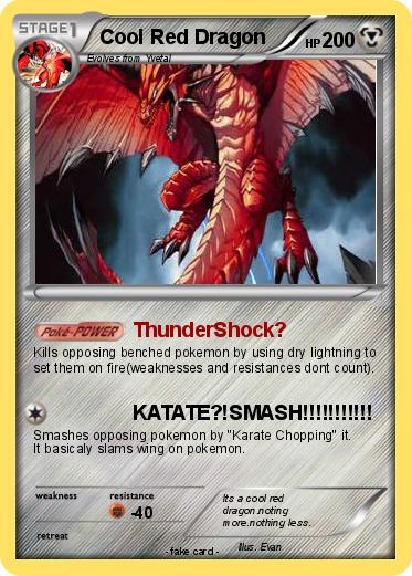 Pokemon Cool Red Dragon