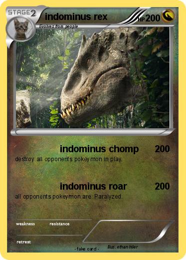 Pokemon indominus rex