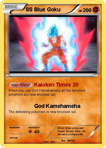 Pokemon SS Blue Goku