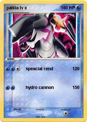 Pokemon palkia lv x