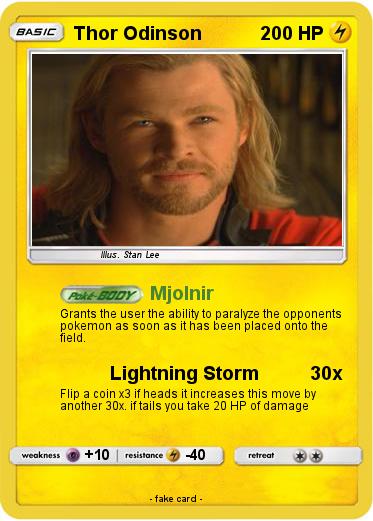 Pokemon Thor Odinson