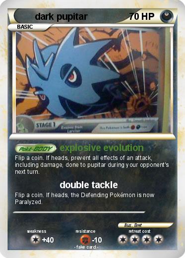 Pokemon dark pupitar