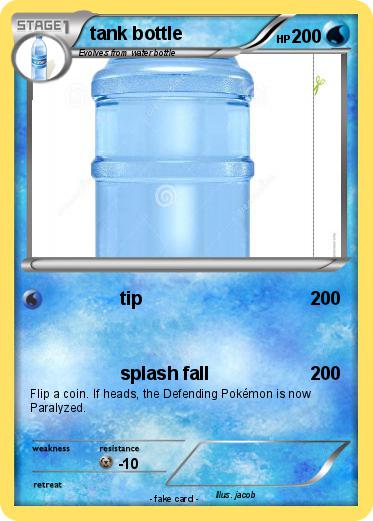 Pokemon tank bottle
