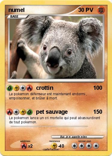 Pokemon numel