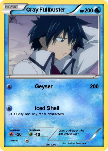 Pokemon Gray Fullbuster