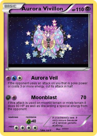 Pokemon Aurora Vivillon