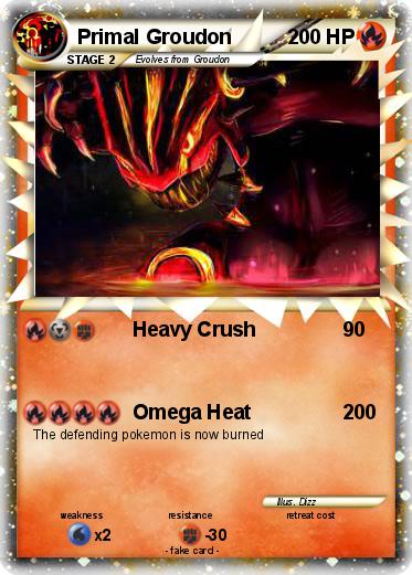 Pokemon Primal Groudon