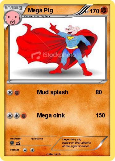 Pokemon Mega Pig