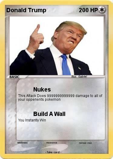 Pokemon Donald Trump