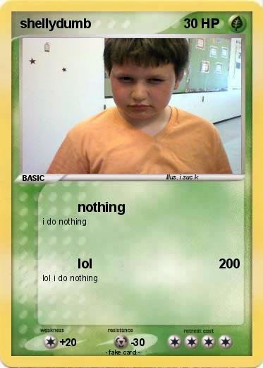 Pokemon shellydumb