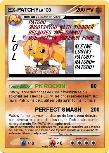Pokemon EX-PATCHY