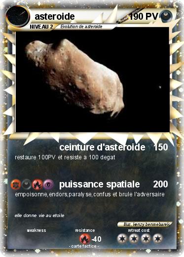 Pokemon asteroide