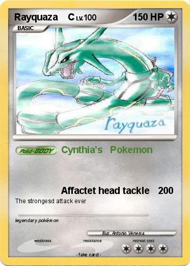Pokemon Rayquaza    C