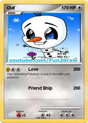 Pokemon Olaf