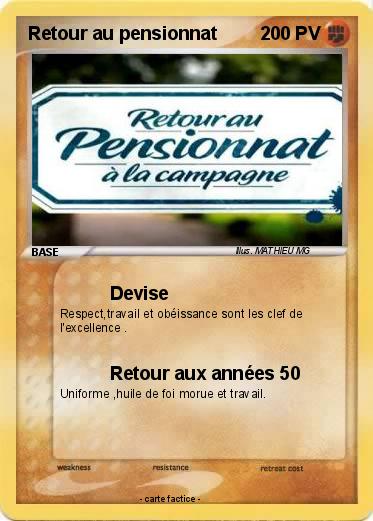 Pokemon Retour au pensionnat