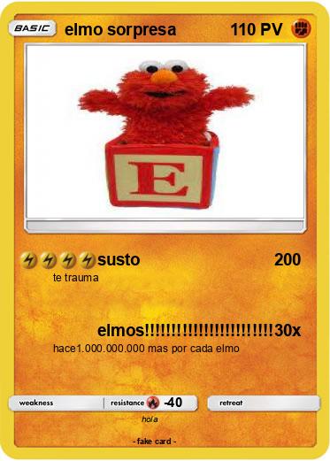 Pokemon elmo sorpresa