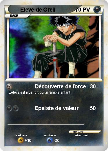 Pokemon Eleve de Greil