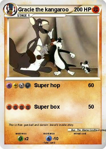 Pokemon Gracie the kangaroo