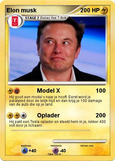 Pokemon Elon musk