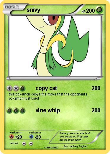 Pokemon snivy