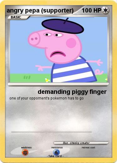 Pokemon angry pepa (supporter)