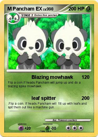 Pokemon M Pancham EX