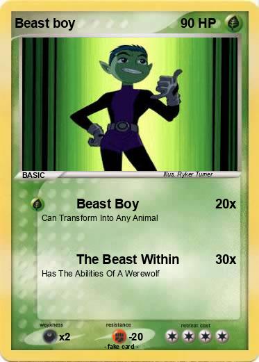 Pokemon Beast boy