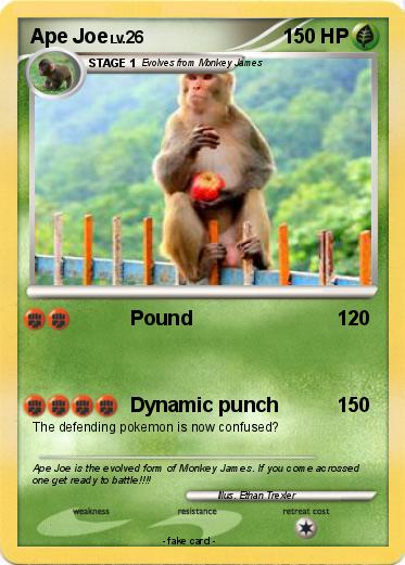 Pokemon Ape Joe