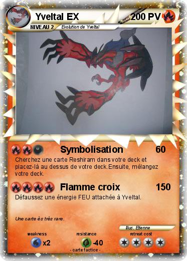 Pokemon Yveltal EX