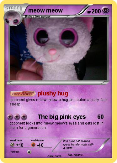 Pokemon meow meow