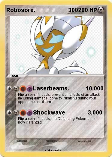 Pokemon Robosore.                      300