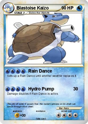 Pokemon Blastoise Kaizo