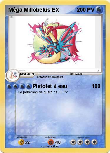 Pokemon Méga Millobelus EX