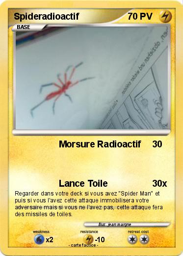 Pokemon Spideradioactif