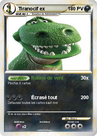 Pokemon Tiranocif ex