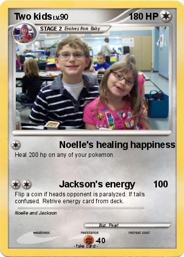 Pokemon Two kids