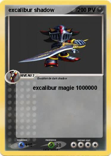 Pokemon excalibur shadow