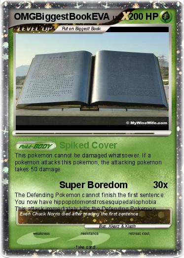 Pokemon OMGBiggestBookEVA