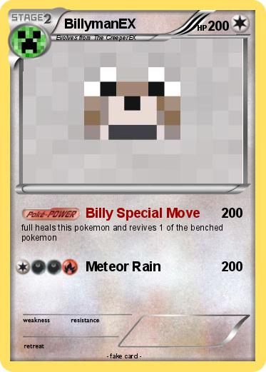 Pokemon BillymanEX