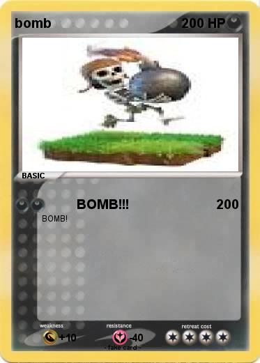 Pokemon bomb