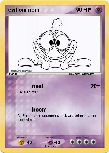 Pokemon evil om nom