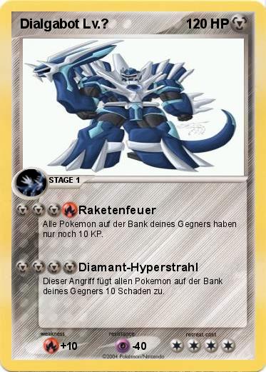 Pokemon Dialgabot Lv.?