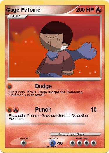 Pokemon Gage Patoine