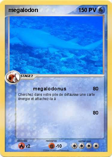 Pokemon megalodon