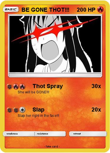 Pokemon BE GONE THOT!!!