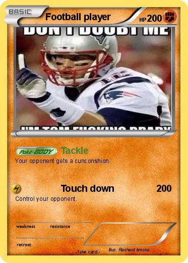 Pokemon Football player