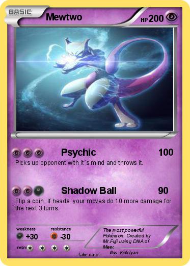 Pokemon Mewtwo
