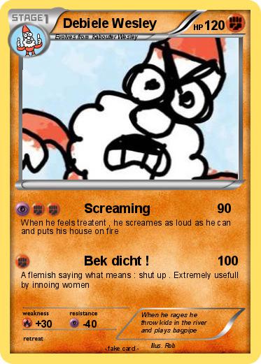 Pokemon Debiele Wesley